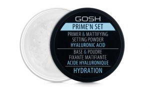 Gosh Prime'n Set Powder Hyaluronic Acid Прахообразна база и матираща пудра с хиалуронова киселина 