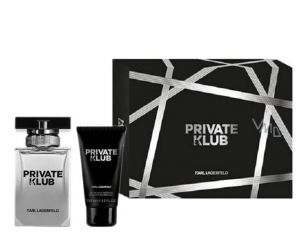 Karl Lagerfeld Private Club Комплект за мъже EDT 50 мл + 100 мл  Душ гел