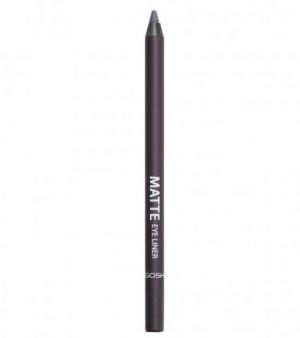 Gosh Matte Eye Liner 010 Black Violet Матов молив за очи 1.2 гр