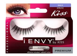  Kiss i ENVY Juicy Diva 01 KPE121C Изкуствени мигли от естествен косъм