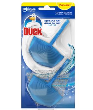 Duck Aqua Blue 4 in 1 Блокче за тоалетна 2 бр.