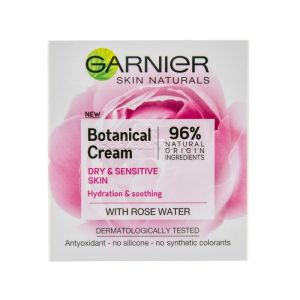 Garnier Botanical Cream Dry & Sensitive Skin Xидратиращ и успокояващкрем за лице за суха кожа 50 мл