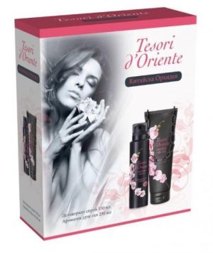 Tesori d’Oriente Китайска Орхидея комплект Парфюм Дезодорант 150мл+Парфюмен душ крем 250мл