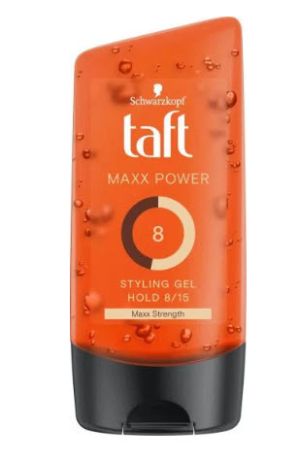 Taft Maxx Power 8 максимално ниво на фиксация гел за коса 150мл