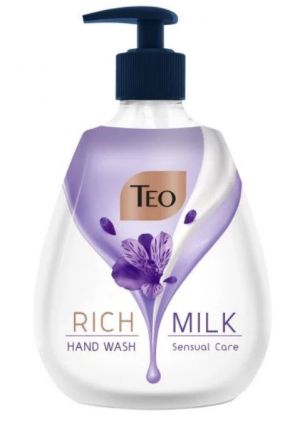 Teo  Milk Rich Sensual Care Течен сапун с подхранващ комплекс и аромат на смокиня 400мл