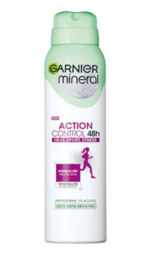 Garnier Mineral Action Control Heat, Stress Дезодорант спрей за жени 150мл