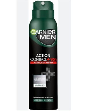 Garnier Men Mineral Deo Action Control+ 96h Дезодорант за мъже 150мл 