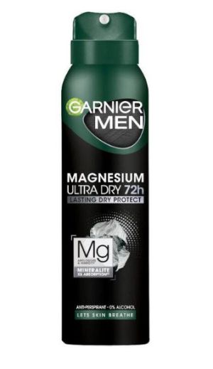 Garnier Men Mineral  Magnesium Ultra Dry Дезодорант за мъже 150мл