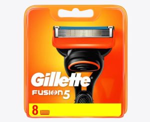 Gillette Fusion  резервни ножчета за бръснене 8бр /За самобръсначка без батерия/