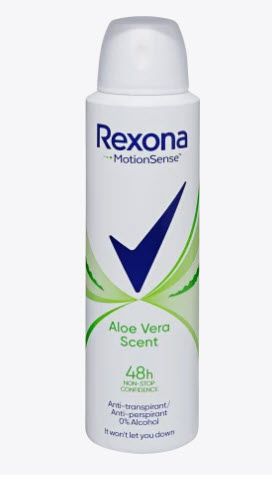Rexona MotionSense Aloe Vera Спрей против изпотяване 150мл