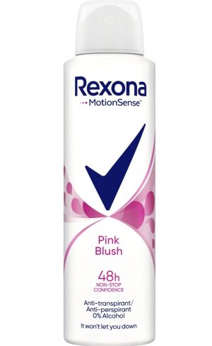 Rexona MotionSense Pink Blush 48h Спрей против изпотяване 150мл