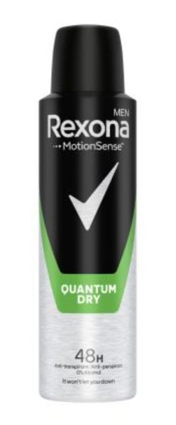 Rexona Quantum Dry Спрей против изпотяване 150мл