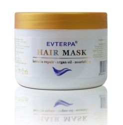  Evterpa Hair Mask keratin repair + argan oil + nourishing Маска за коса 350 ml