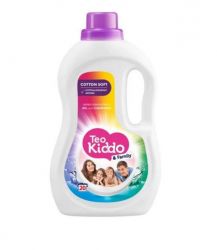 Teo Kiddo & Family Cotton Soft Течен перилен препарат с аромат на лайка 1.1 л 20 пранета 