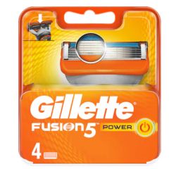 Gillette Fusion Power резервни ножчета за бръснене 4бр /за самобръсначка с батерии/