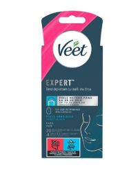 Veet  Expert Easy-Gel Wax Strips Ленти със студен восък за лице и чувствителна кожа 20бр