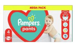 Pampers Pants Памперс гащи 4 размер 9-15 кг 108 бр.