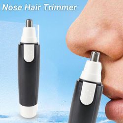 Електрически тример за нос, тример за косми в носа и ушите, самобръсначка за косми в носа