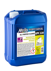 Medix Professional ALL PURPOSE CLEANER APC 220 Нископенлив препарат за машинно почистване 5 л.