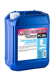 Medix Professional FOAM LIQUID SOAP FOR DISPENSERS PC 506 Течен сапун на пяна за диспенсъри 5 л.