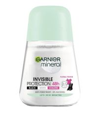  Garnier Mineral  Invisible Protection Black White Colors Floral Touch Рол-он за жени 50 мл