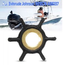 ВОДНА ПОМПА за Evinrude Johnson 2 4 5 6 7 HP 389576 387361 436137 вал 11.2 мм. диаметър 38.2 мм. височина 17.9 мм.