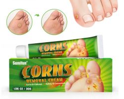 Corns  Sumifun Крем за премахване на мазоли, крем за кожни инфекции от мазоли, мехлем за лечение на мазоли и кокоши трън, инструмент за премахване на мъртва кожа, здравни грижи 1 брой