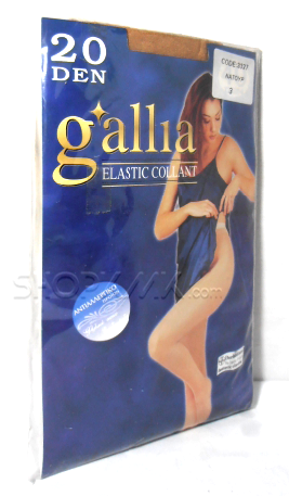 GALLIA ELASTIC COLLANT ДАМСКИ ЧОРАПОГАЩИ 20ДЕНА НАТУРАЛ 2  РАЗМЕР
