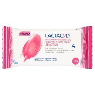 Lactacyd Sensitive интимни почистващи кърпички 15бр.