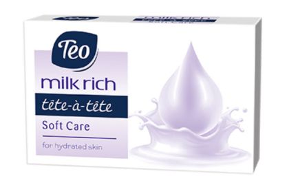 TEO MILK RICH TETE-A-TETE SOFT&CARE КРЕМ-САПУН 100гр
