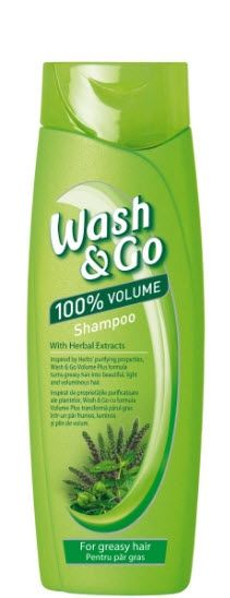 Wash&Go Herbal Fresh Шампоан за мазна коса 400мл