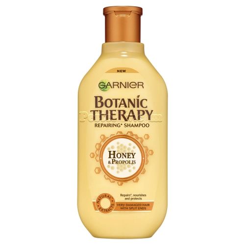 Garnier Botanic Therapy Shampoo  Honey & Propolis 250 ml Шампоан за силно увредена коса и коса с цъфнали краища