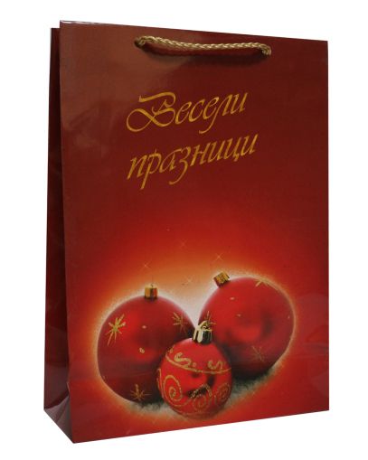 ЧАНТА К-4 КОЛЕДНА ПАЛМЕКС МАЛКА 23-17см дъно 17-6.5см