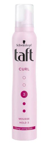 Taft Curl  3 за къдрици пяна за коса 200мл