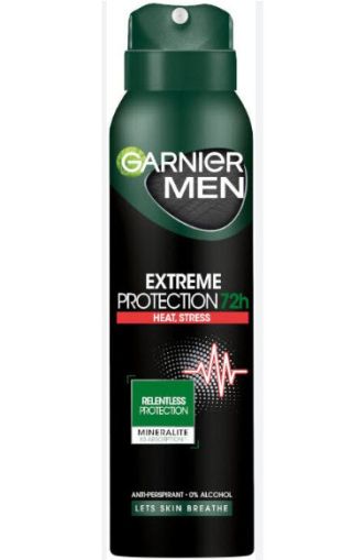 Garnier Men Mineral Deo Extremе Heat, Stress 72H Дезодорант за мъже 150мл
