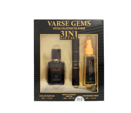 VIP LINE VERSE GEMS  EDP 50 мл + EDP 20 мл + Спрей за тяло 50 мл Дамски комплект