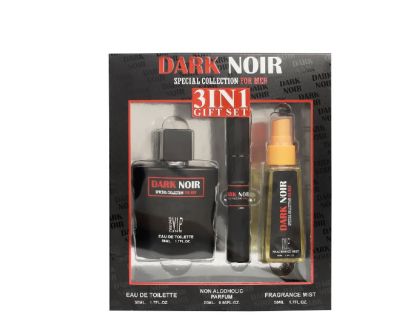 VIP LINE DARK NOIR EDP 50 мл + EDP 20 мл + Спрей за тяло 50 мл Мъжки комплект
