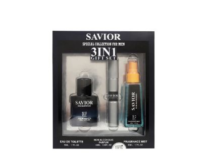 VIP LINE SAVIOR EDP 50 мл + EDP 20 мл + Спрей за тяло 50 мл Мъжки комплект