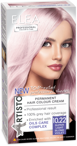 Elea Proffesional Colour&Care Боя за коса 10/22 Супер светло виолетово русо