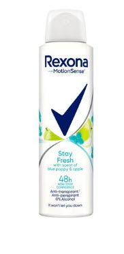 REXONA  Woman Blue Poppy & Apple 150ml ДЕЗОДОРАНТ РЕКСОНА