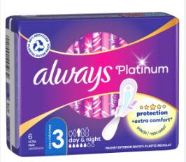 Always Platinum Night ДАМСКИ ПРЕВРЪЗКИ 6  бр