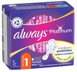 Always Platinum Normal Ultra  ДАМСКИ ПРЕВРЪЗКИ  8бр