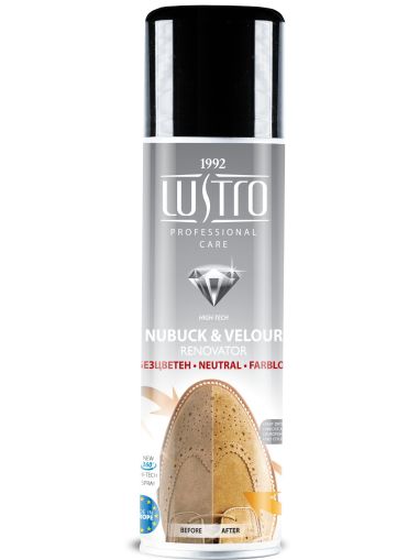 LUstro Nabuck & Velour Penovator Neutral  спрей 200 ml