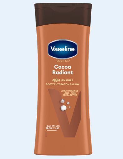 Vaseline Cocoa Radiant Лосион за тяло с кокосово масло 400 мл