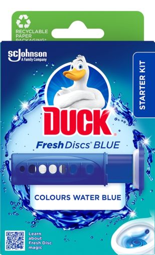 DUCK FRESH DISCS BLUE WATERWC СВЕЖИ ДИСКОВЕ