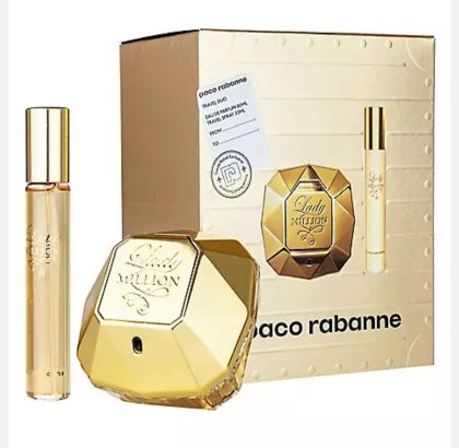 Paco Rabanne Lady Million  Дамски комплект EDP 80 мл + EDP 20 мл