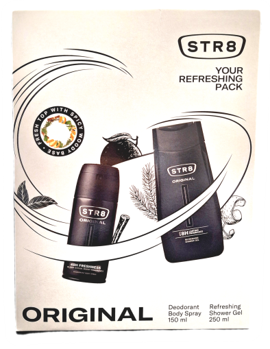 STR8 Original Комплект Дезодорант 150 мл + Душ гел  250 мл
