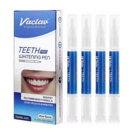 Писалка за избелване на зъби Vaclav, гел за избелване на зъби, избелващ гел, премахва петна, хигиена на устната кухина