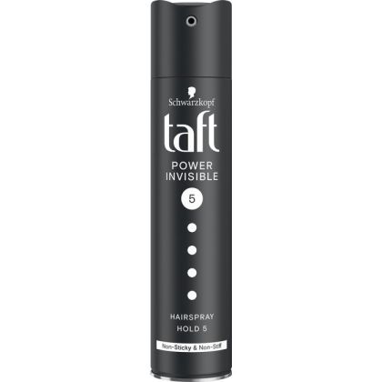 Лак за коса 250 ml Taft Power Invisible - 5