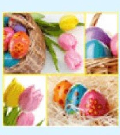 Великденски салфетки Gama Lux - 20 броя, 33 см